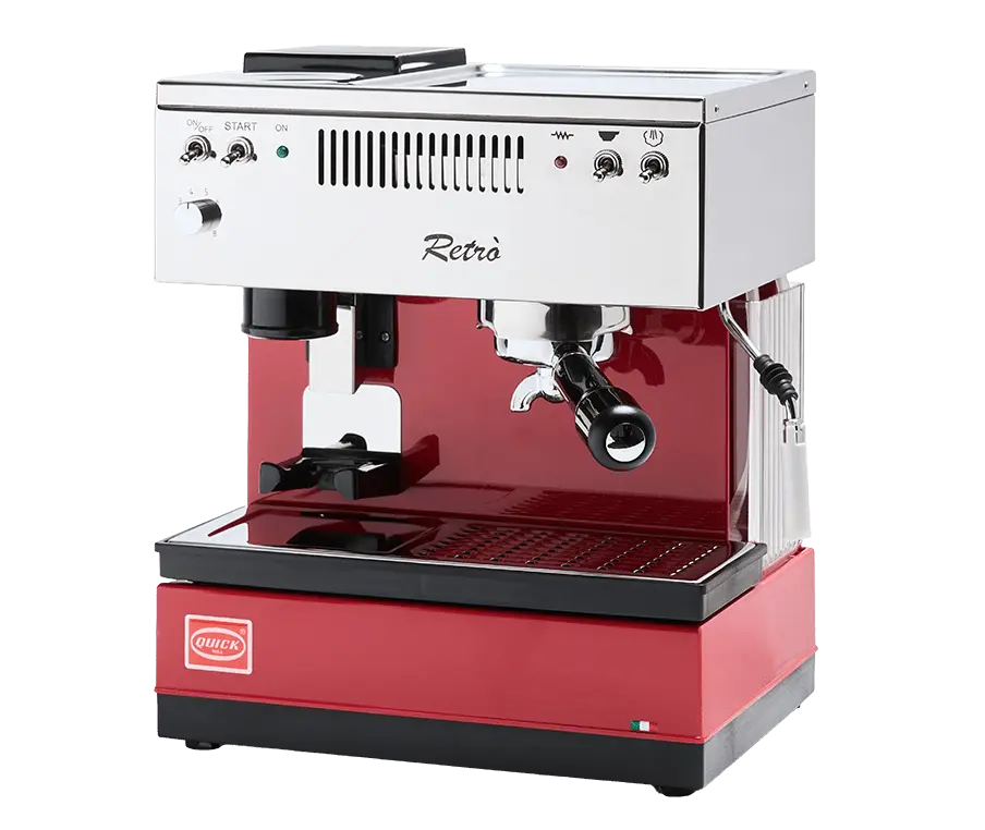 Quick Mill Retrò - Kompaktiškas retro espresso aparatas su malūnėliu - Barista ir Espresso