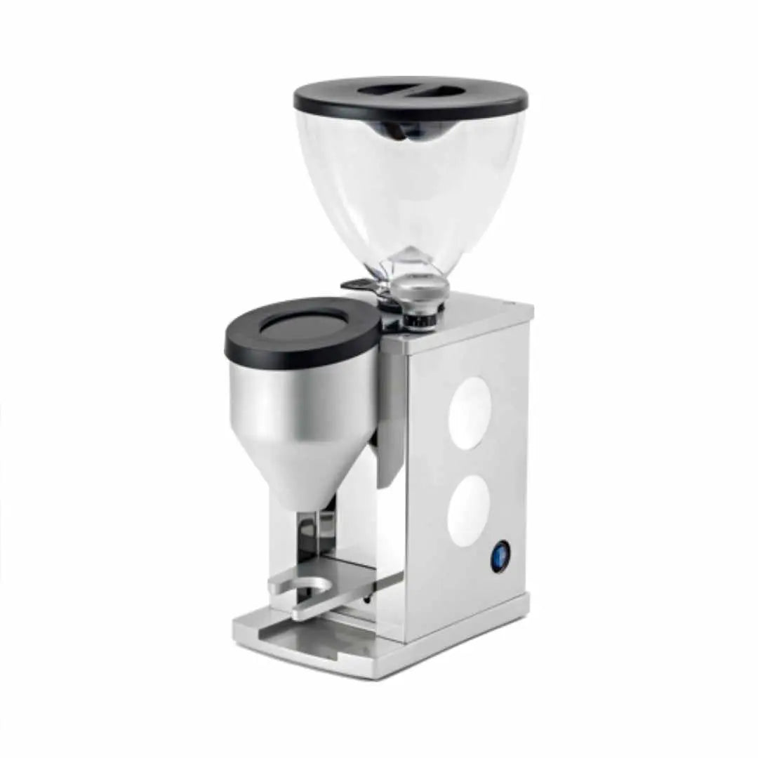 Rocket Faustino 3.1-50 mm plokščios malimo plokštelės-Rocket Espresso-Chromas/Baltas-Barista ir Espresso