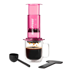 Skaidriai rožinis AeroPress