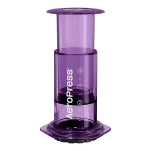 Skaidri violetinė AeroPress