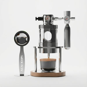 Aleman mikro pneumatine espresso kava gaminimo mašina | Oro varoma 58 mm stalviršio modelis