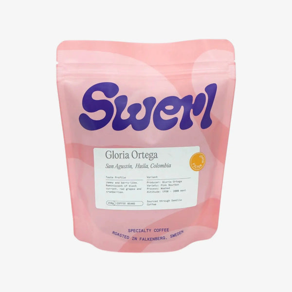 Gloria Ortega – Kolumbijos Swerl Coffee Roasters