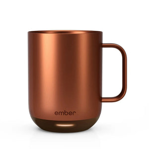 Ember Elektrinė kavos puodelis vario spalvos V2, 295ml su stilingu ir moderniu dizainu kavos temperatūros kontrolei