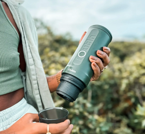 Nano nešiojamas Espresso aparatas – miško žalia