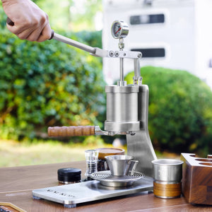 Aleman Sniper rankinė espresso kavos aparatas | Precision Tower iš nerūdijančio plieno