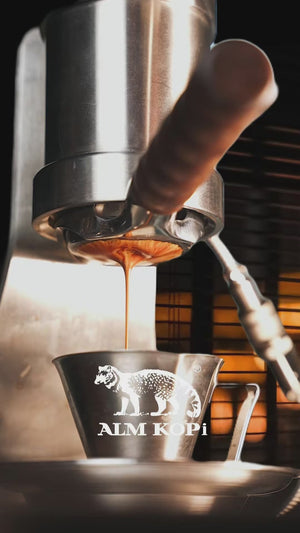 Aleman Sniper rankinė espresso kavos aparatas | Precision Tower iš nerūdijančio plieno