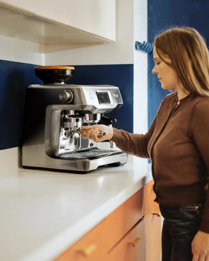 BAARK medinė dangtelis – The Bean II Sage pupelių talpyklai - Barista ir Espresso