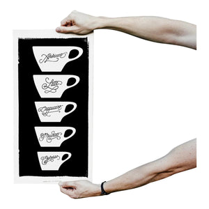 Plakatas - NotNeutral - Brewologijos skyrius - Barista ir Espresso