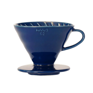 V60 Ceramic Colour 02 Dripper-Hario-Indigo Blue-Barista och Espresso