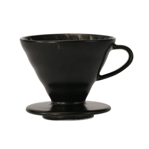 V60 Ceramic Colour 02 Dripper-Hario-Matte Black-Barista och Espresso