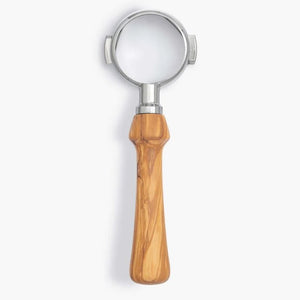 Wood Portafilter 58 mm bottenlös-Portafilter-Wiedemann Manufuktur-Refined-Oliv-Barista och Espresso